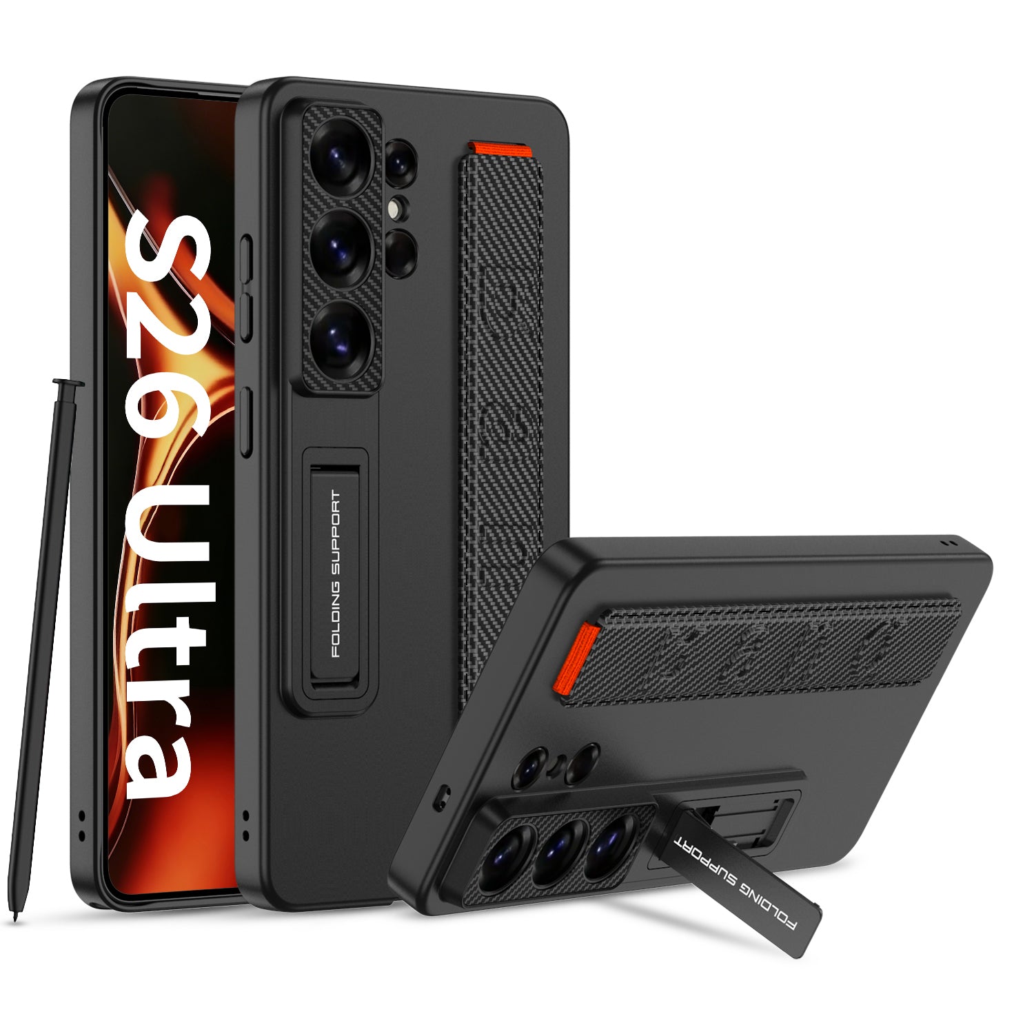 Samsung Galaxy S26 Ultra BAND CAESE Back Cover | Premium Slim Hard Case with Camera Protection