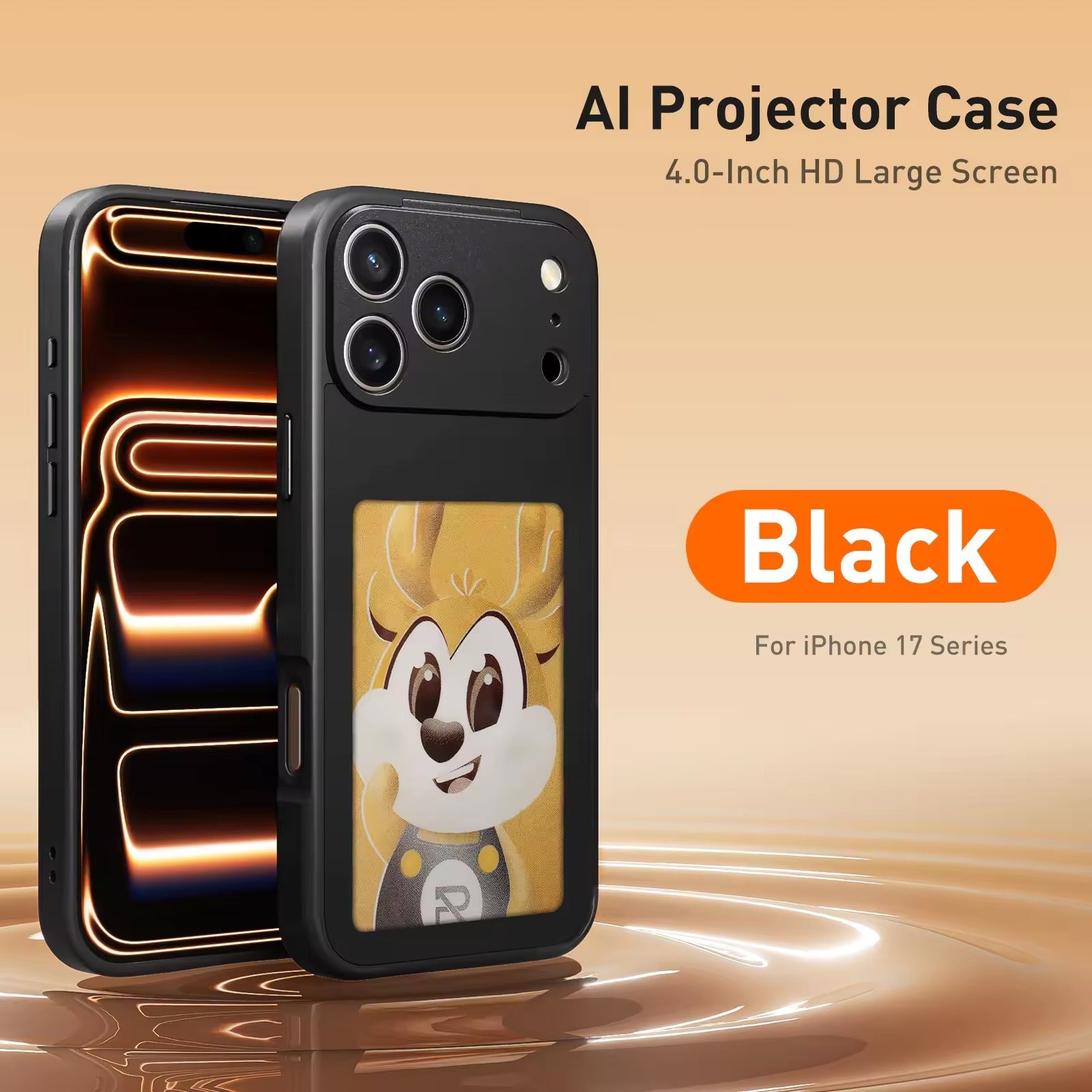 Smart NFC Display Back Cover with Custom Photo Window | Shockproof Matte Finish Protective Mobile Case